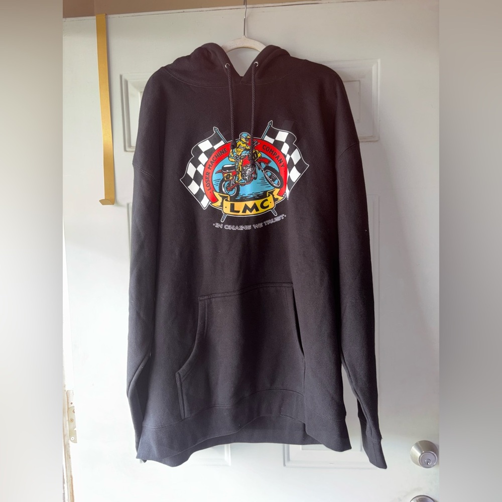Loser Machine Company black hoodie size XXL